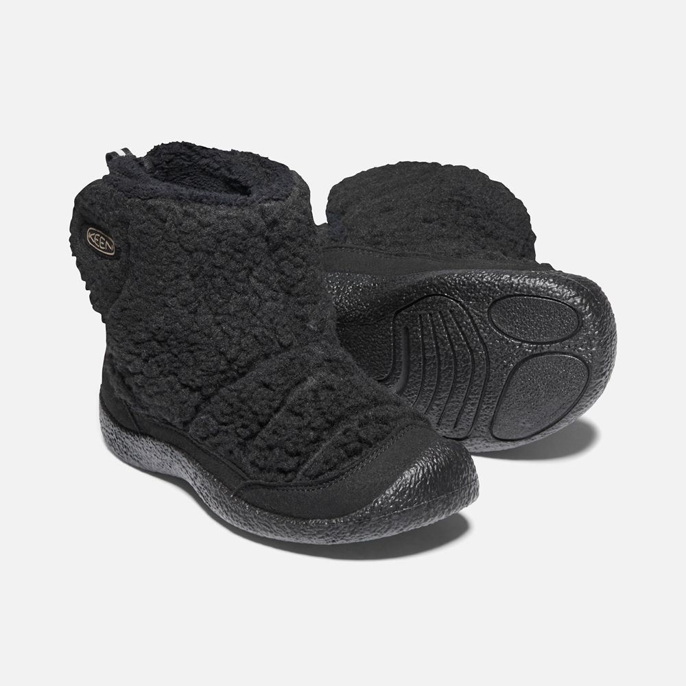 Keen Slip-On Kängor Barn Svarta - Howser Ii Boots - 463957BXM
